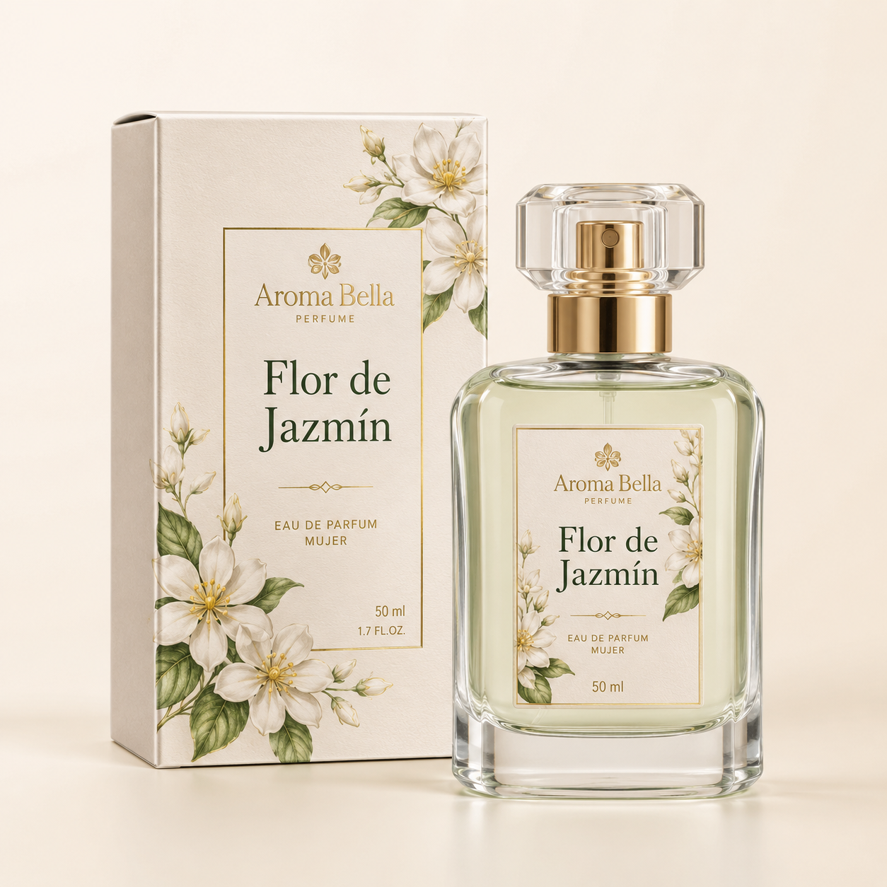 Aroma Bella Perfume Flor de Jazmín 50 ml
