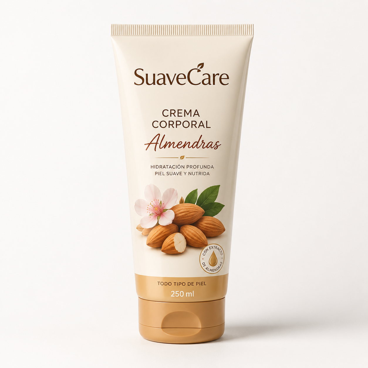 SuaveCare Crema Corporal Almendras 250 ml